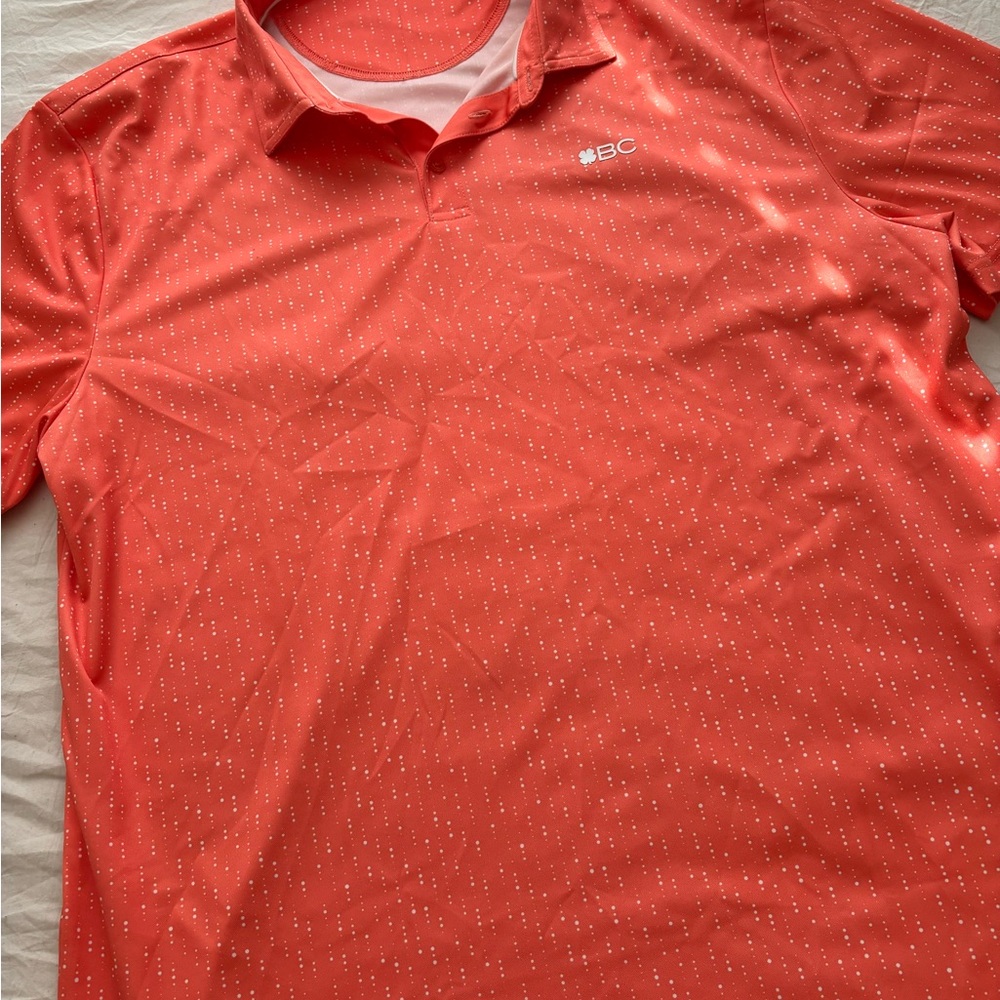 Men's Red/orange Polo Shirt